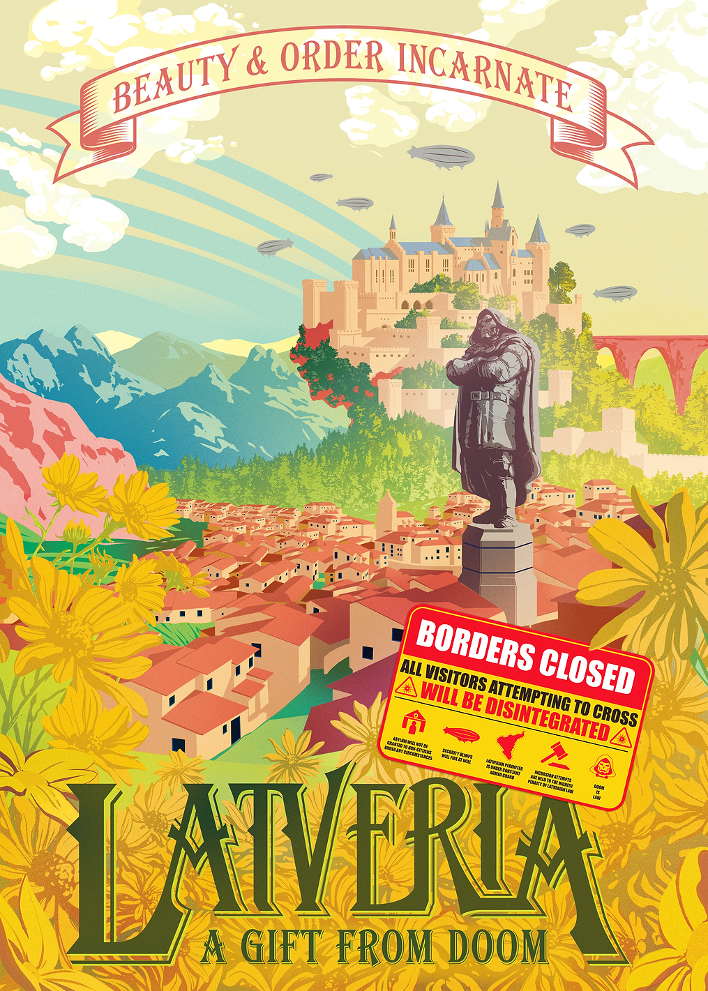 Latveria: постер из коллекции Marvel