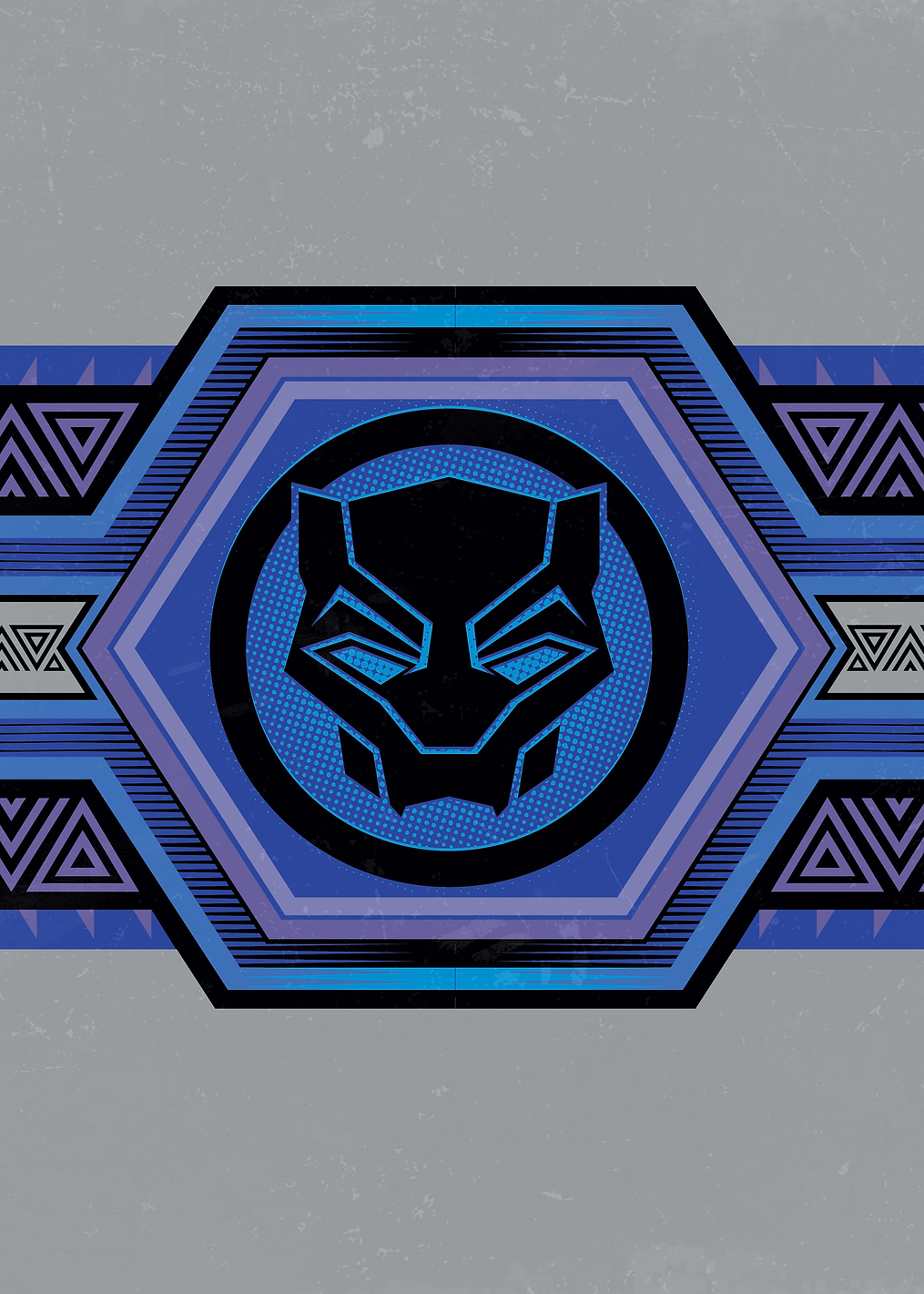Panther badge: постер из коллекции Marvel