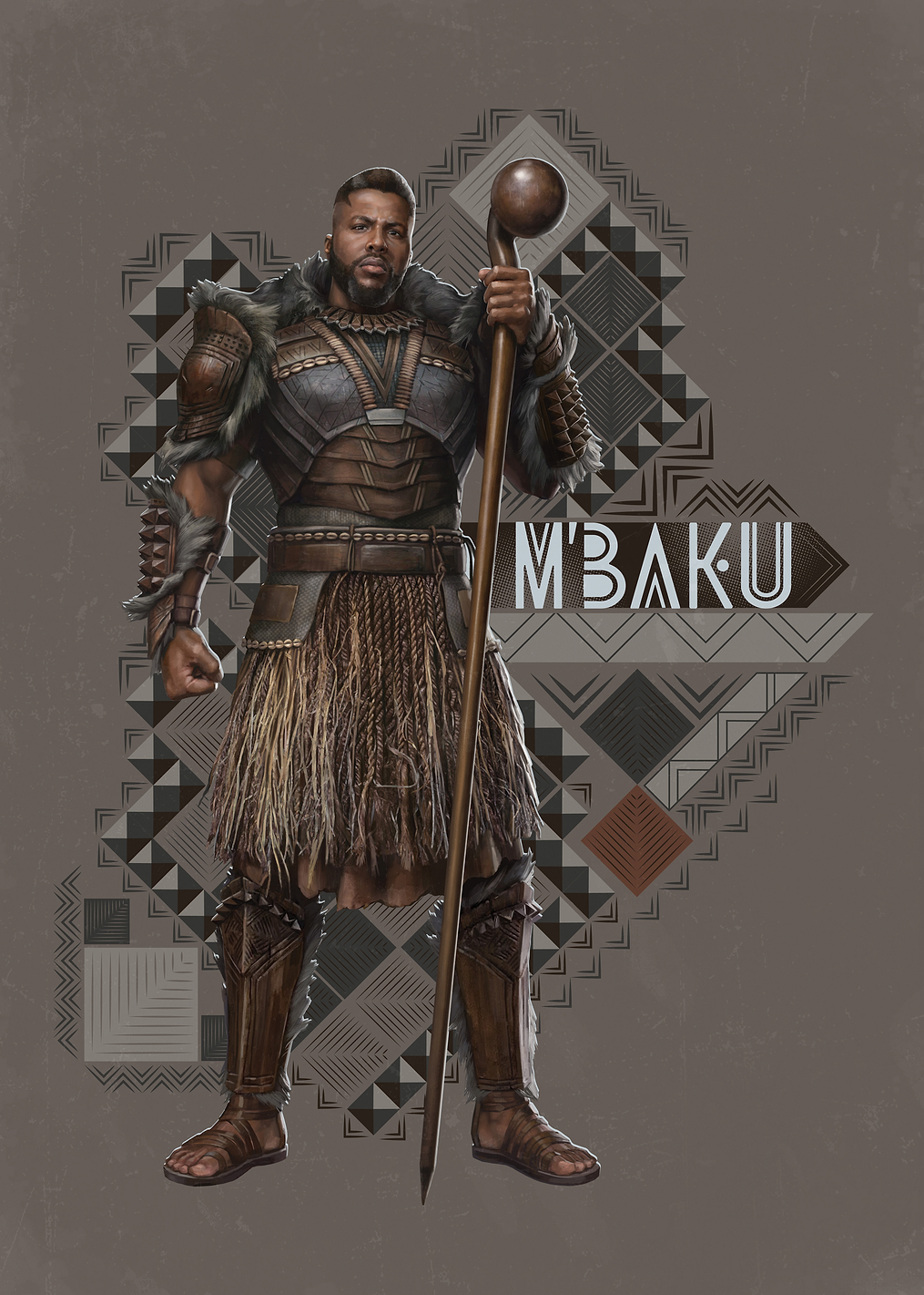 Mbaku: постер из коллекции Marvel
