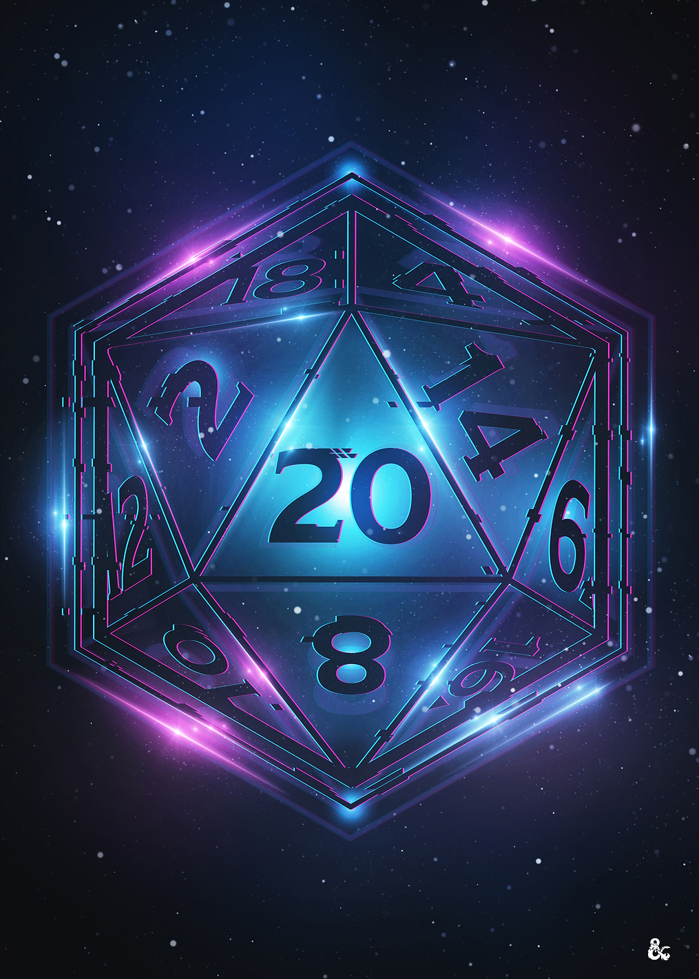Galaxy Die: постер из коллекции Dungeons And Dragons