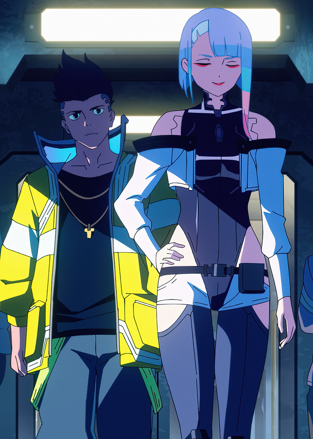 In the Train: постер из коллекции Cyberpunk 2077