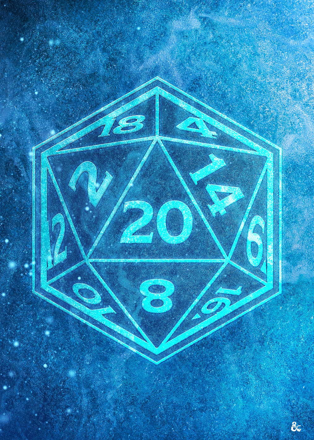 Ice Die: постер из коллекции Dungeons And Dragons
