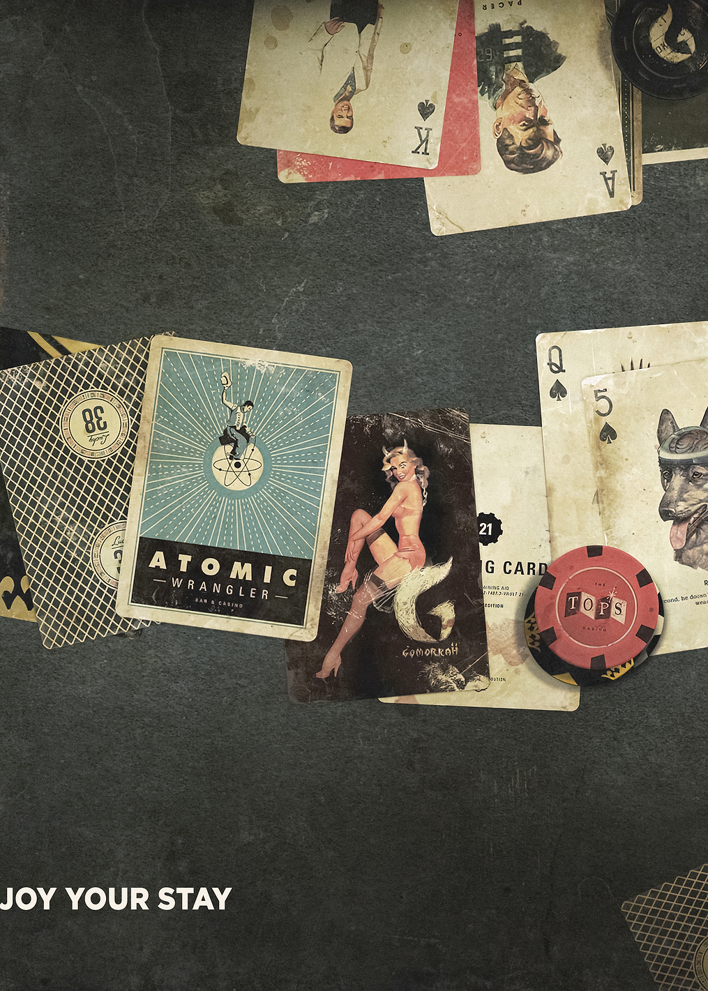 Poker Table: постер из коллекции Fallout