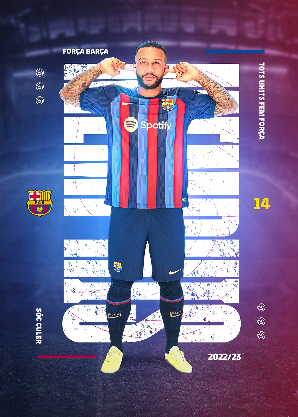 Memphis: постер из коллекции Barça