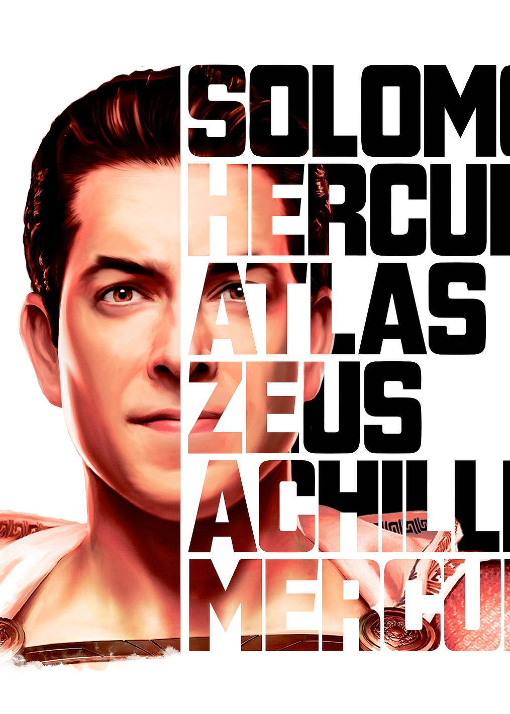 Solomon, Hercules, Atlas..: постер из коллекции DC Comics