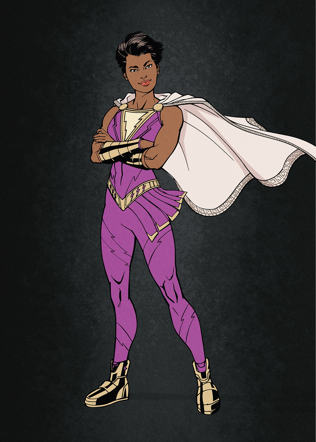 Darla Superhero: постер из коллекции DC Comics
