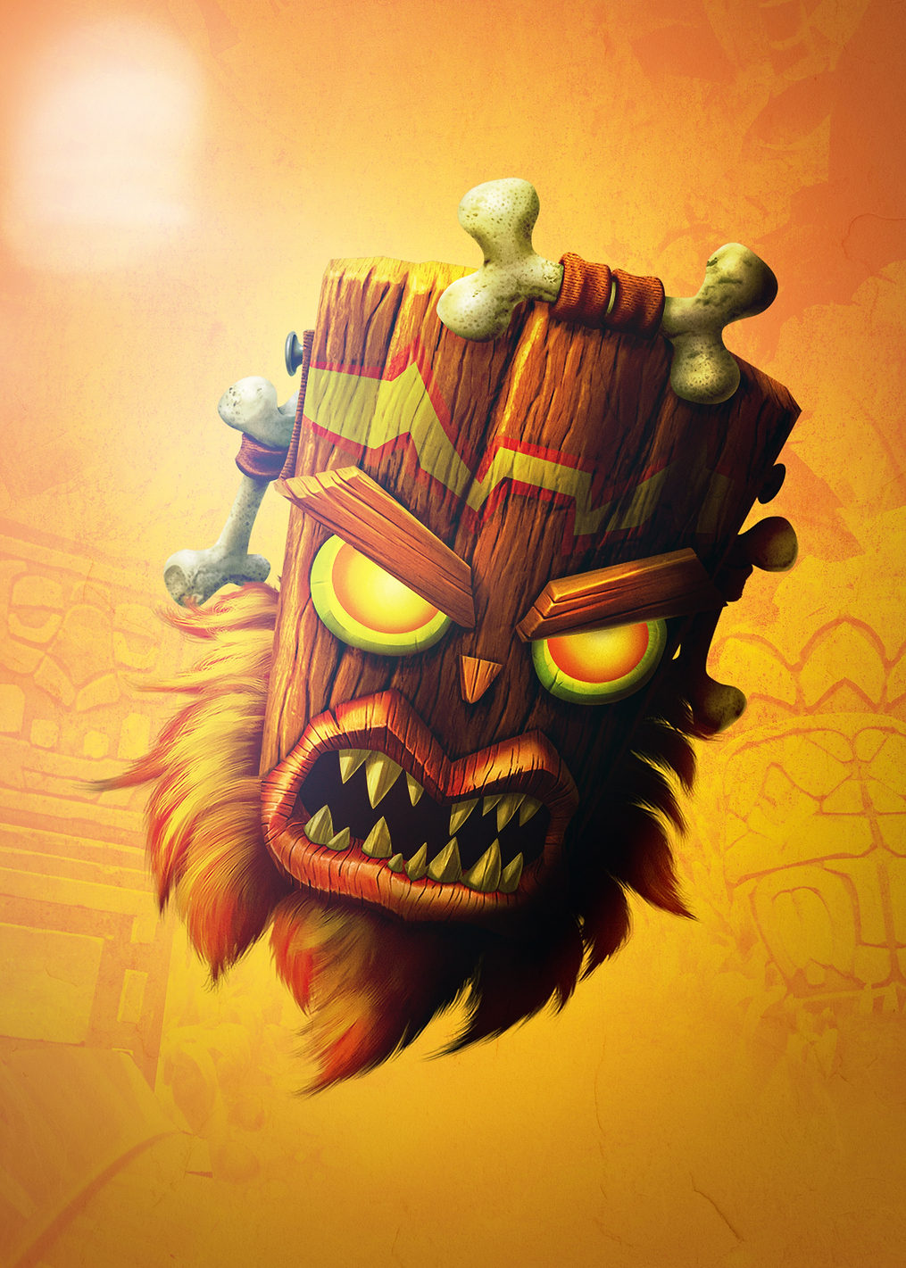 UkaUka Orange: постер из коллекции Crash Bandicoot
