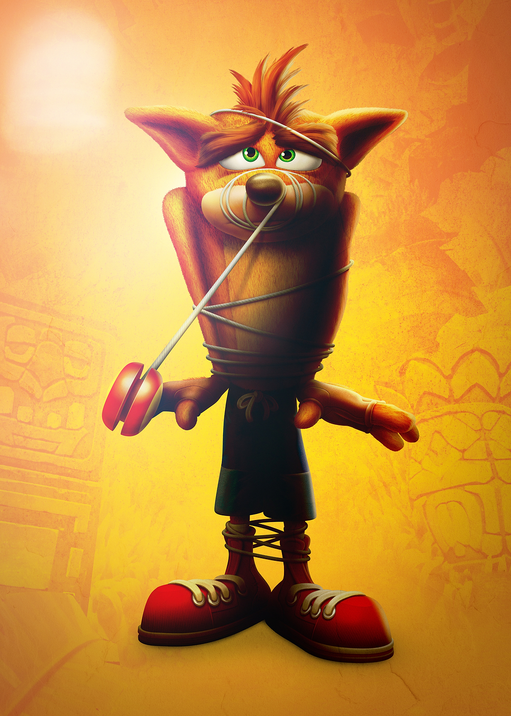 Crash Yo-yo: постер из коллекции Crash Bandicoot
