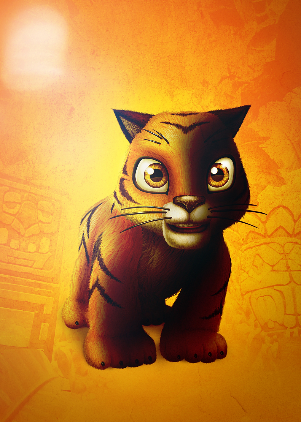 Pura Orange: постер из коллекции Crash Bandicoot