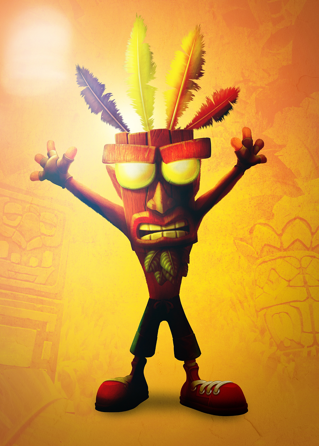 Aku Aku Mask: постер из коллекции Crash Bandicoot