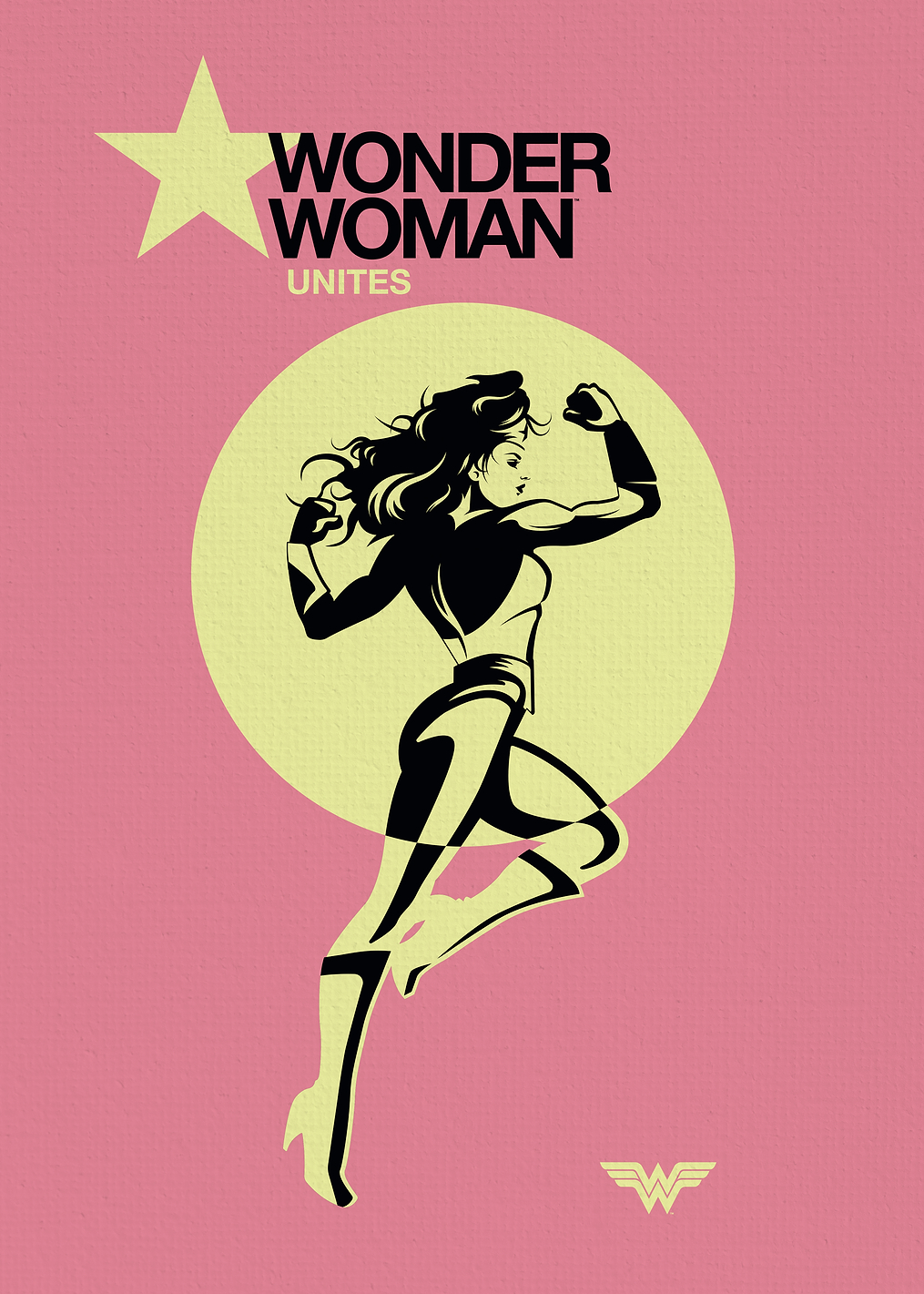 Wonder Woman Jump: постер из коллекции DC Comics