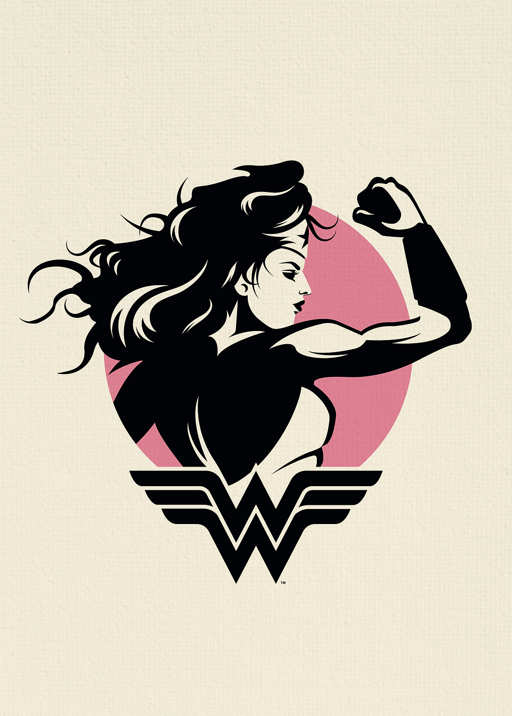 Wonder Woman Profile: постер из коллекции DC Comics