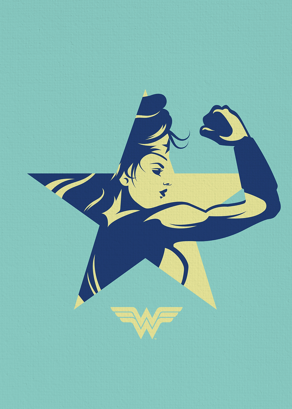 Star of Wonder Woman: постер из коллекции DC Comics