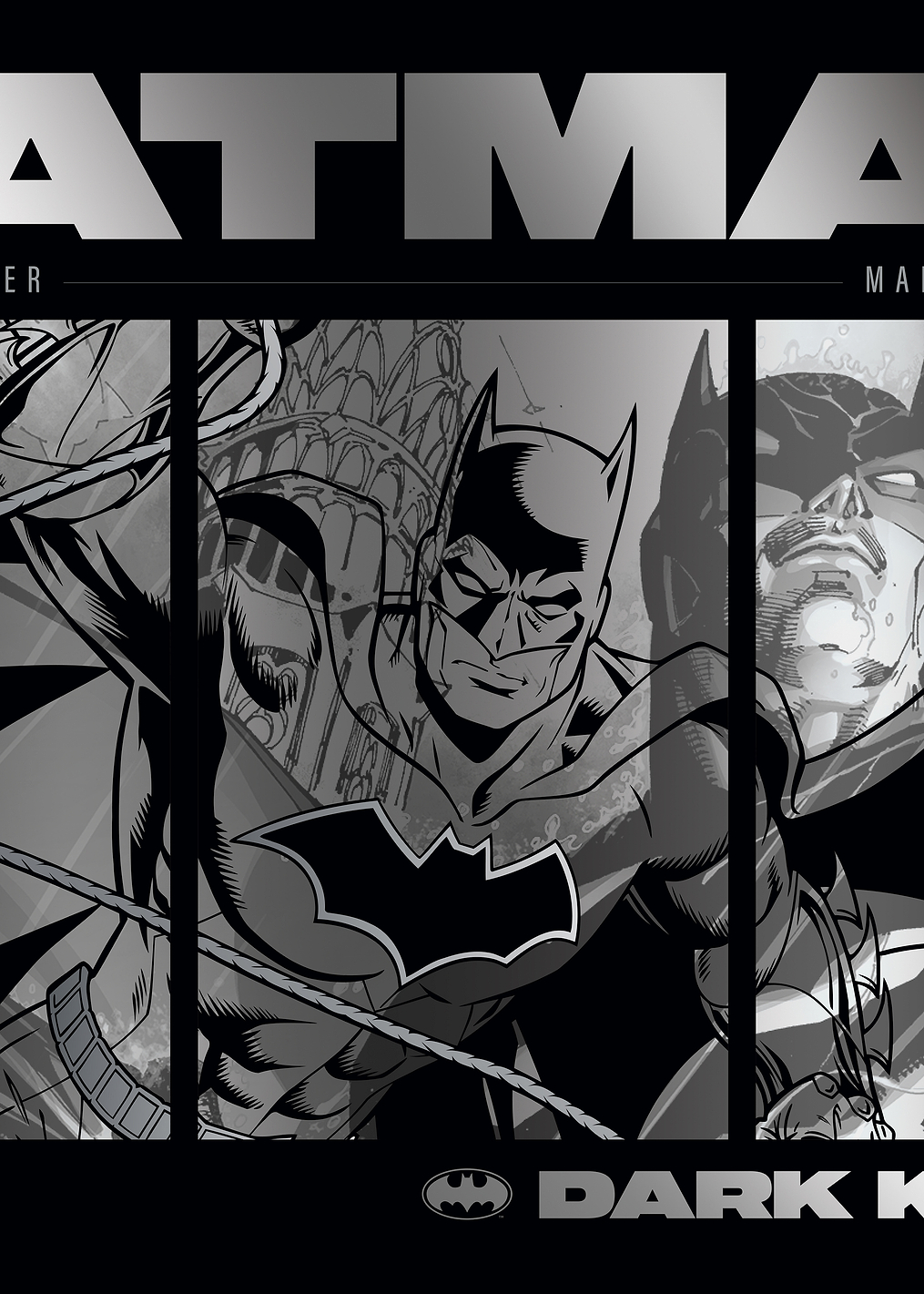 Batman in grey: постер из коллекции DC Comics