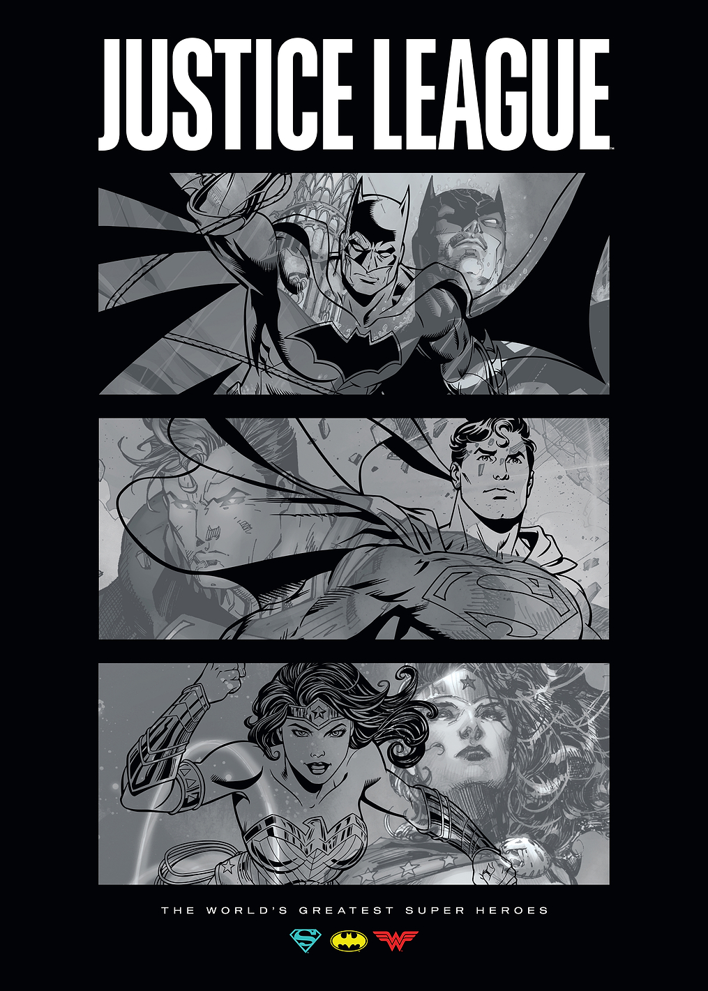 Greatest Superheroes Dark: постер из коллекции DC Comics