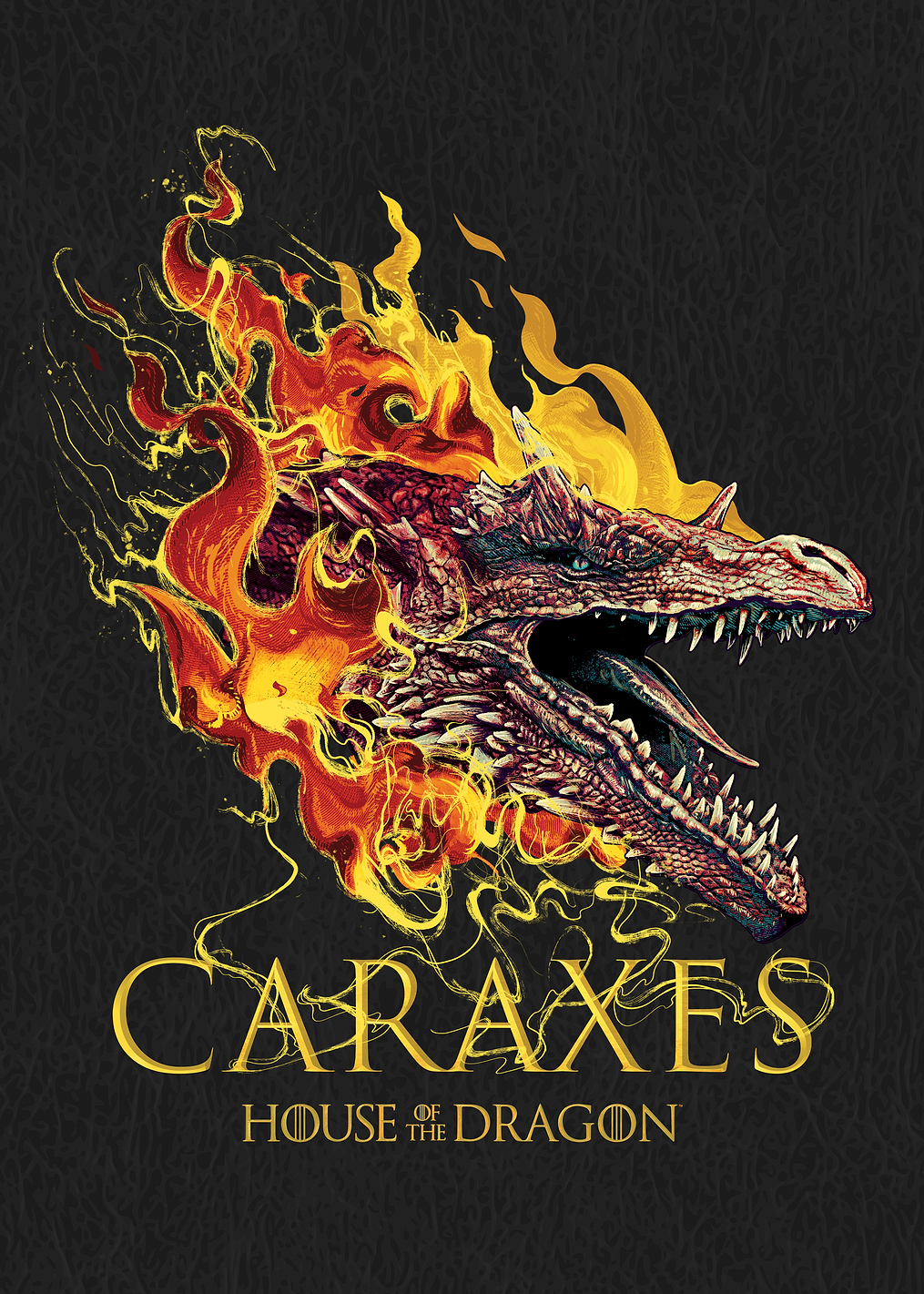 Caraxes: постер из коллекции House of the Dragon