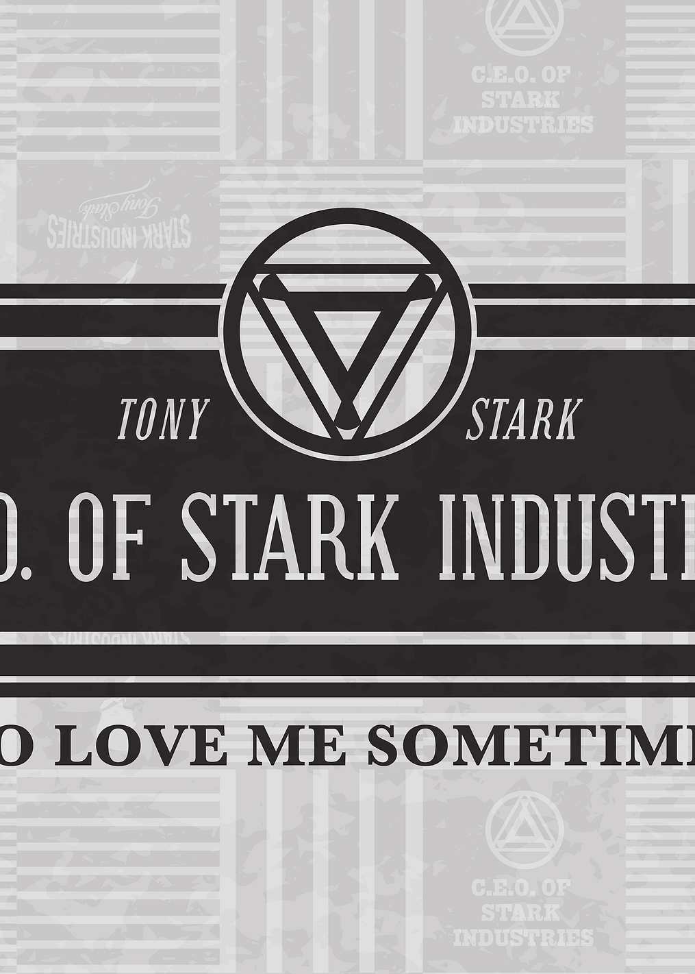 Stark ribbon: постер из коллекции Marvel