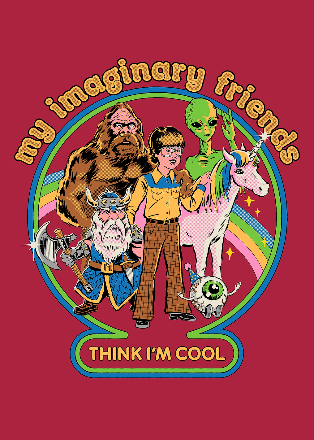 My Imaginary Friends: постер из коллекции Steven Rhodes