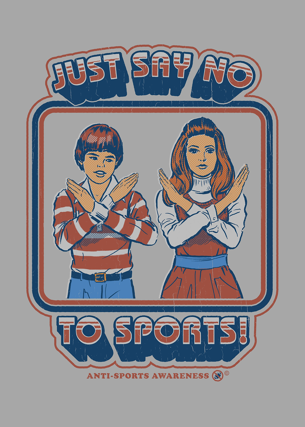Say No to Sports: постер из коллекции Steven Rhodes
