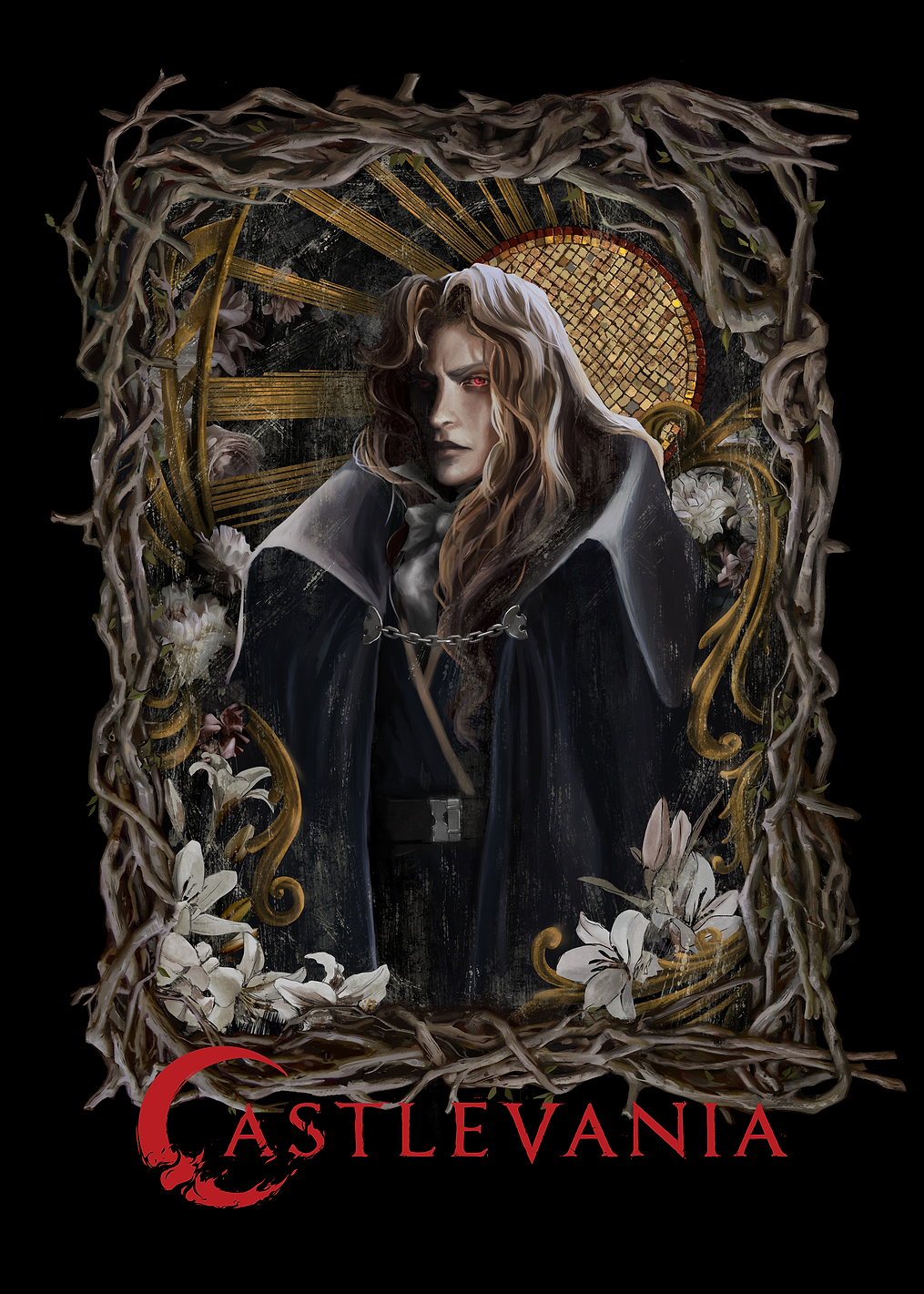 Alucard Portrait: постер из коллекции Castlevania