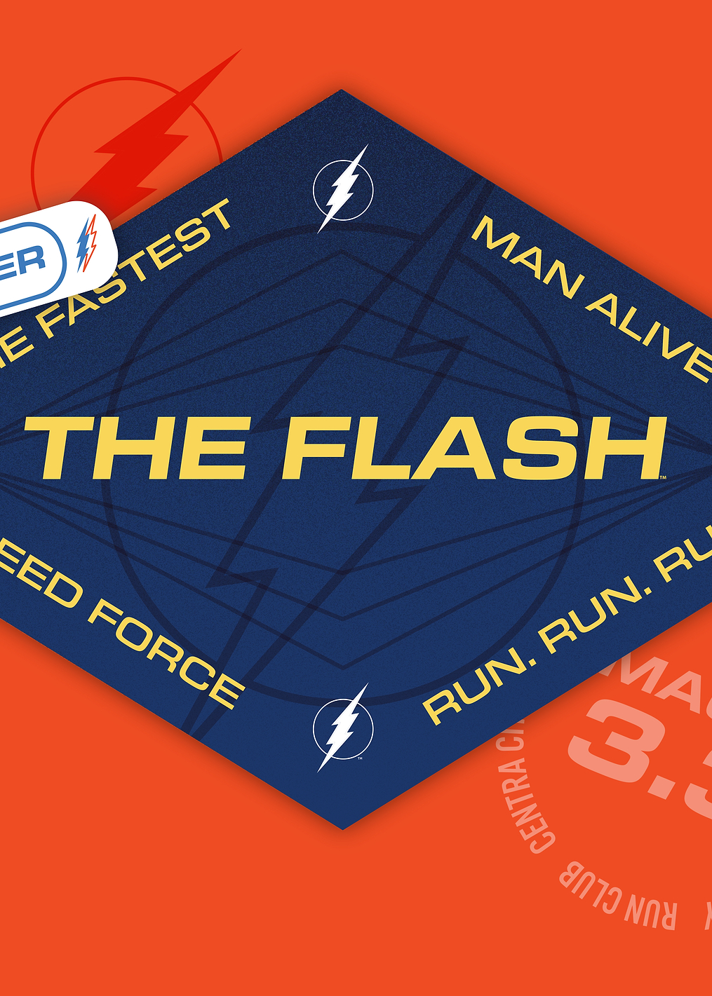 The Fastest Man Alive: постер из коллекции DC Comics