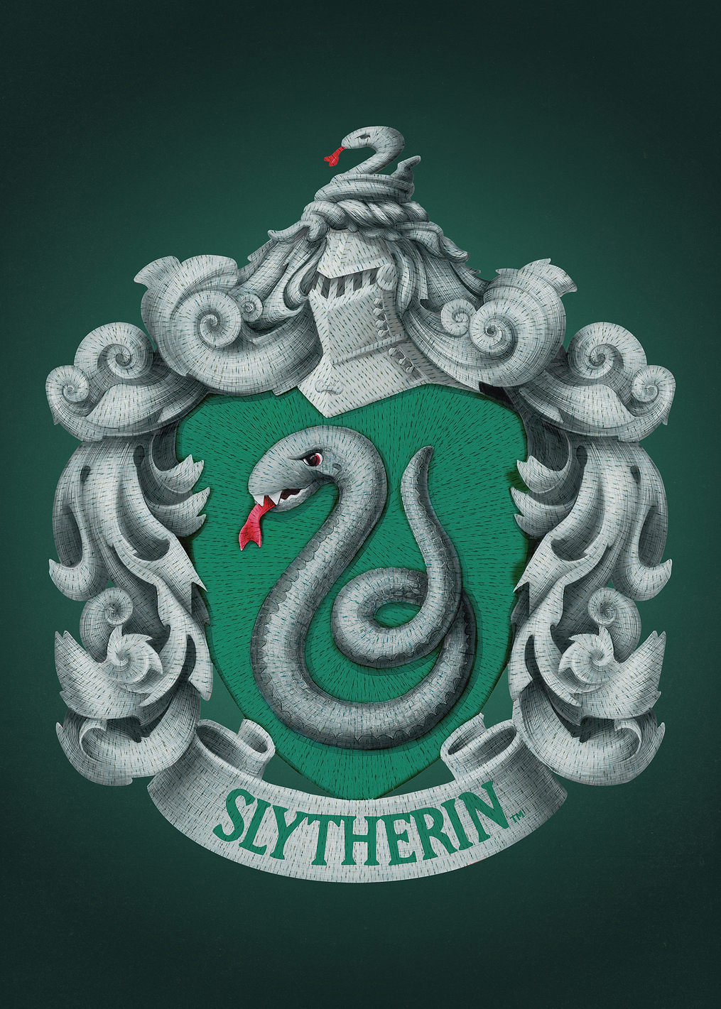 Slytherin Insignia: постер из коллекции Wizarding World