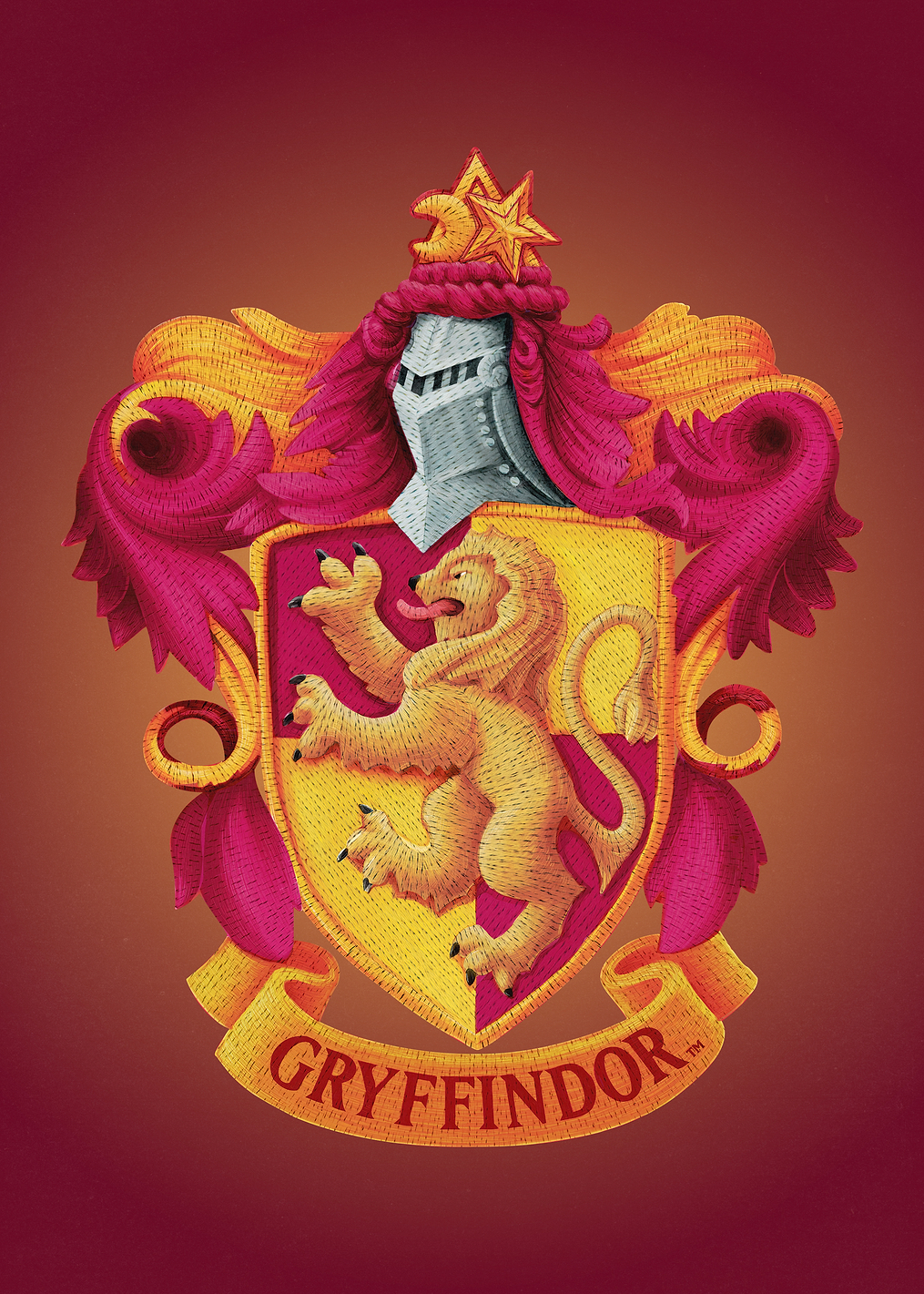 Gryffindor Insignia: постер из коллекции Wizarding World