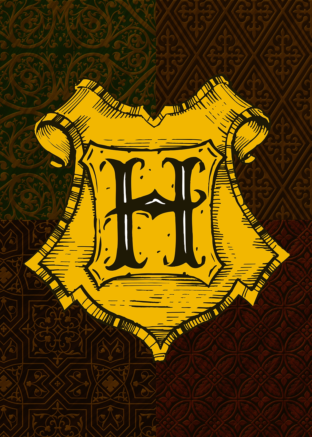 Hogwarts Simple Crest: постер из коллекции Wizarding World