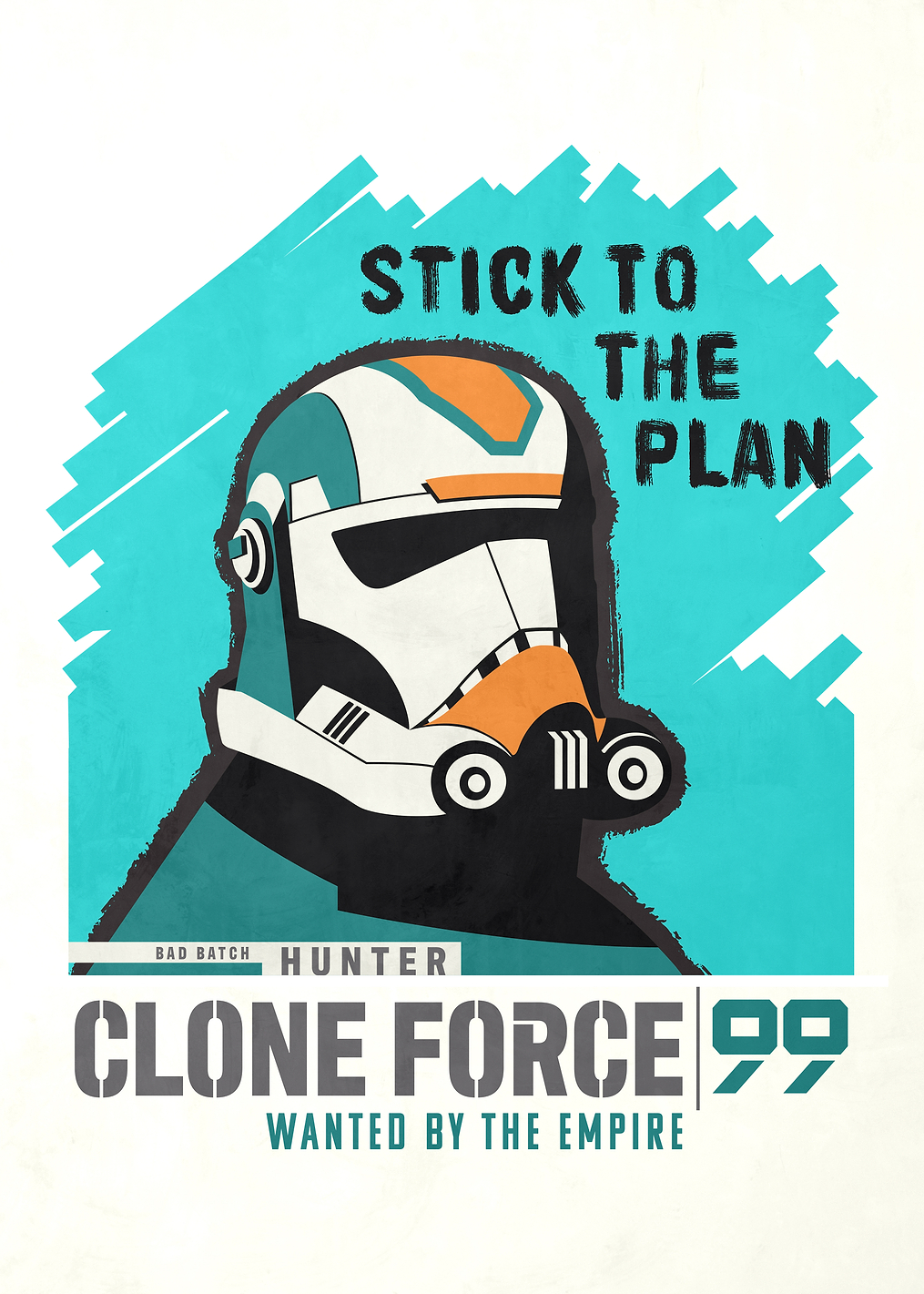 Stick to the plan: постер из коллекции Star Wars