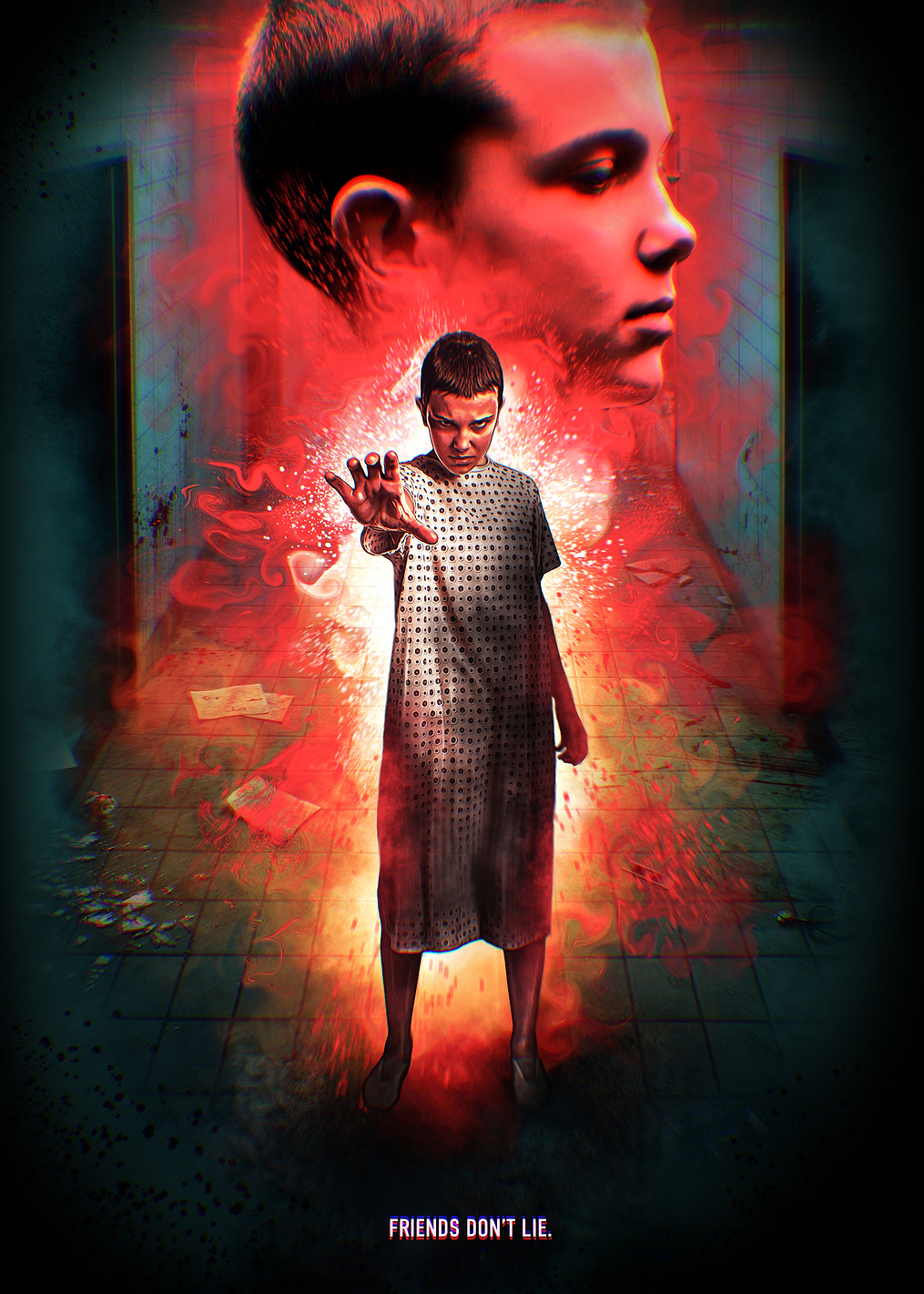 Eleven: постер из коллекции Stranger Things Series