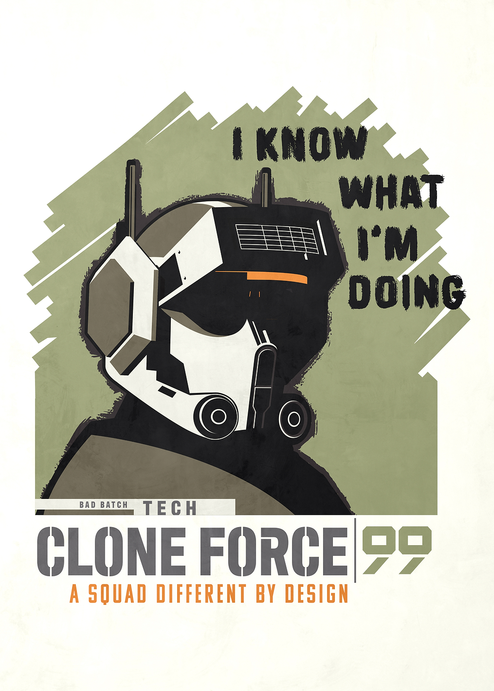 I know what I'm doing: постер из коллекции Star Wars