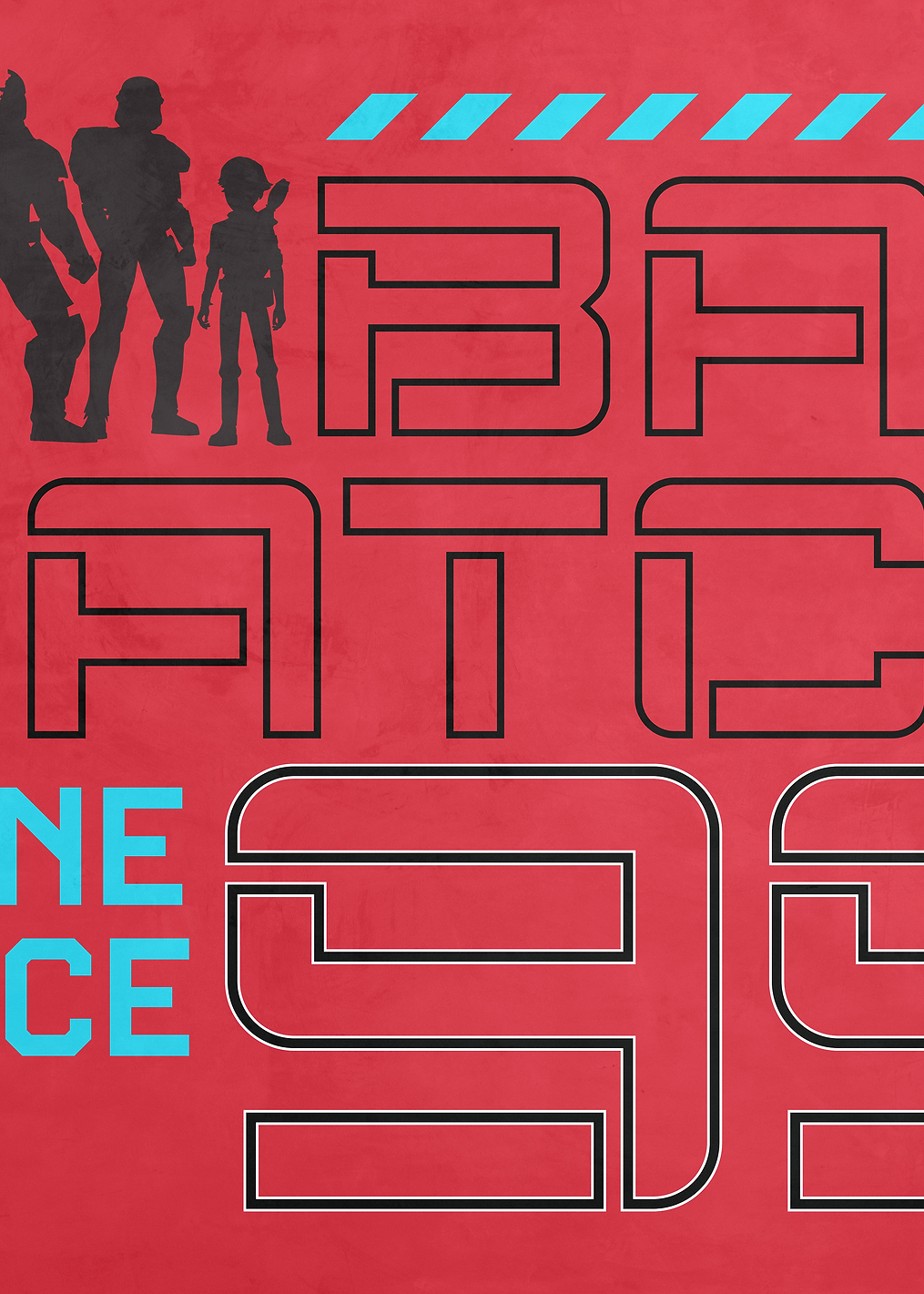 Bad Batch font: постер из коллекции Star Wars