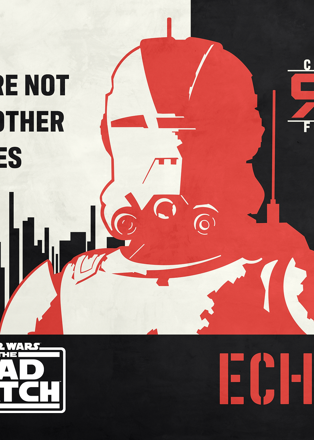 Bad Batch Echo: постер из коллекции Star Wars
