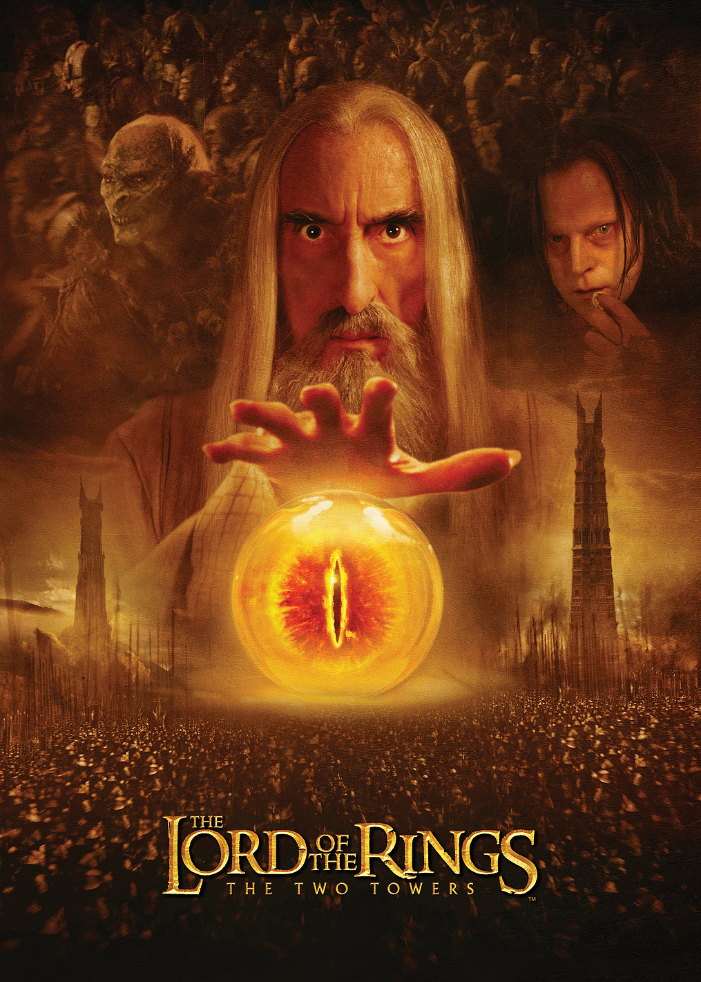 Saruman and Sauron's Eye: постер из коллекции Middle-earth