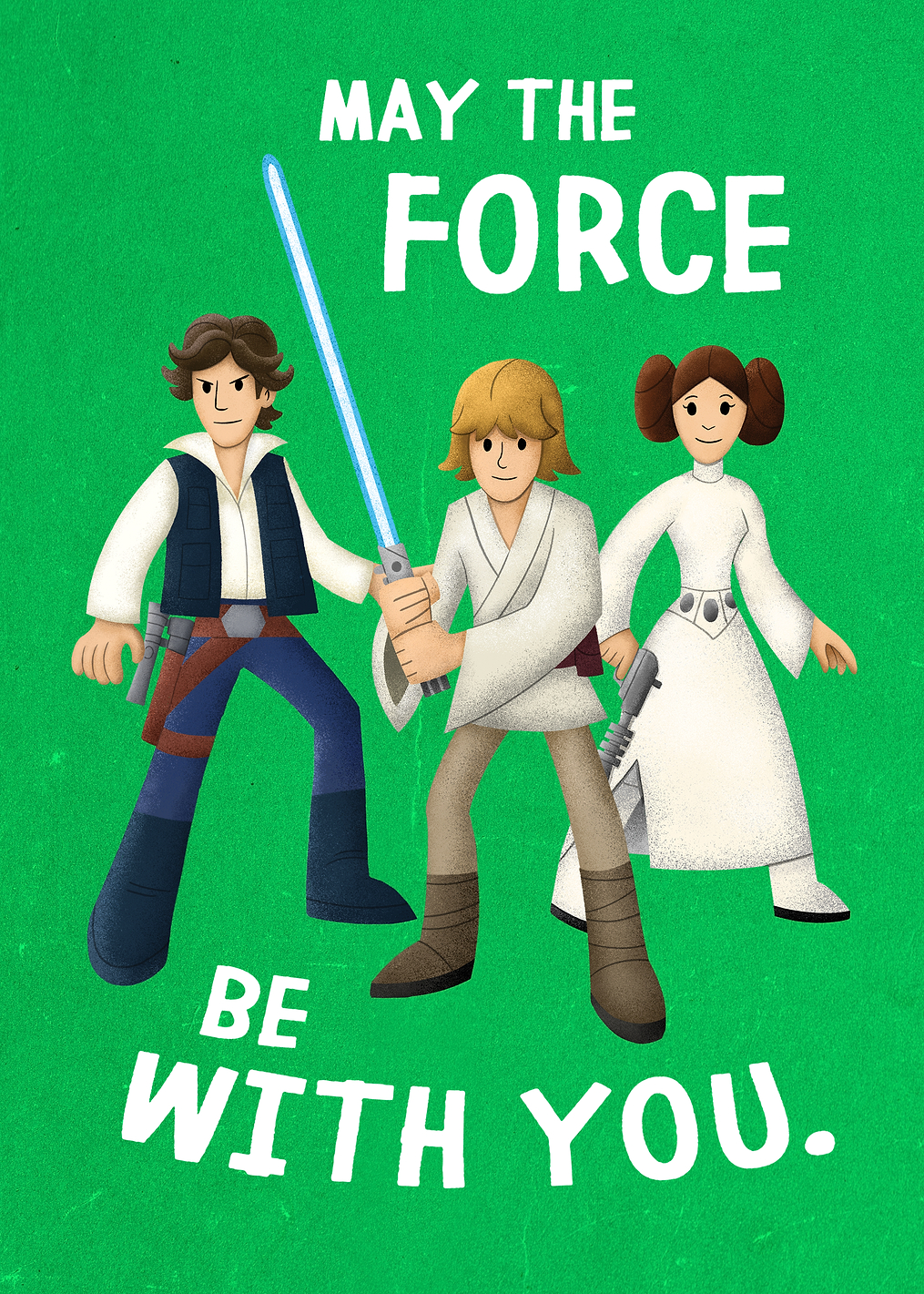 The Force be with you: постер из коллекции Star Wars