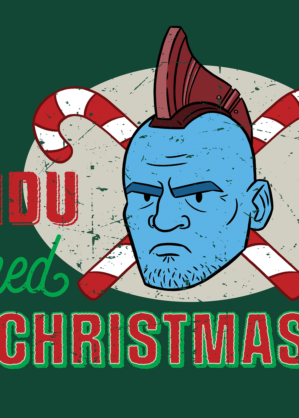 Yondu Christmas: постер из коллекции Marvel