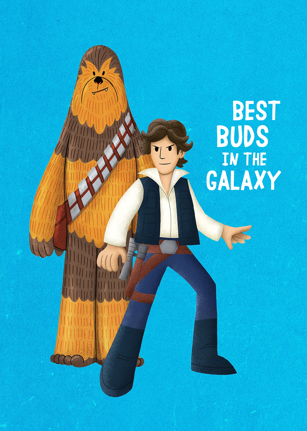Best buds in the galaxy: постер из коллекции Star Wars