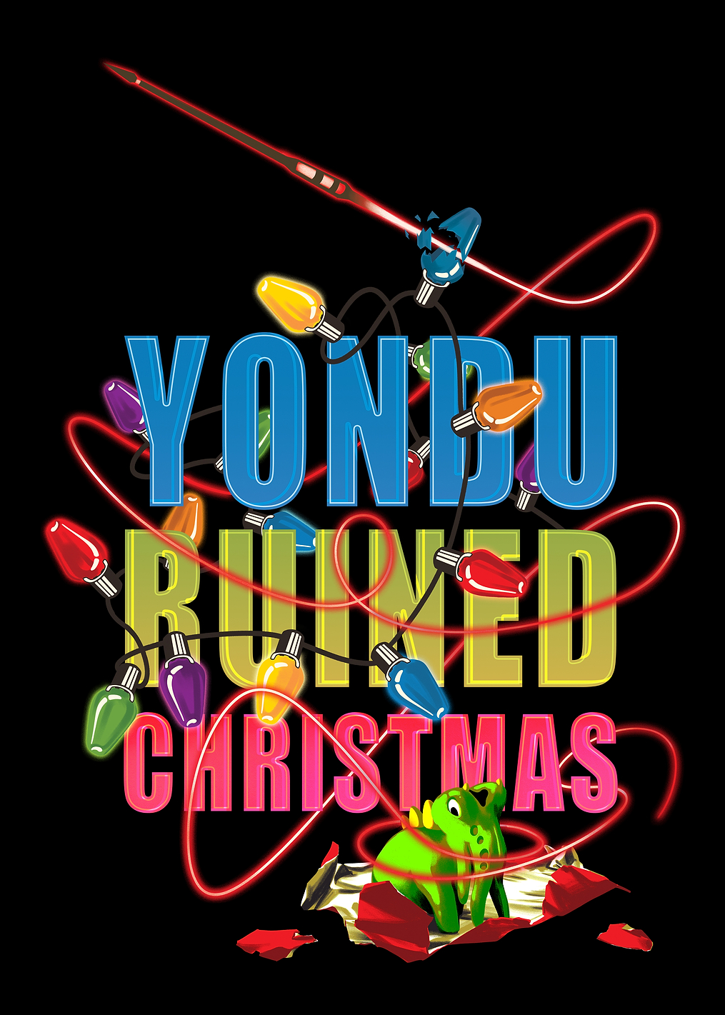 Yondu ruined Christmas: постер из коллекции Marvel