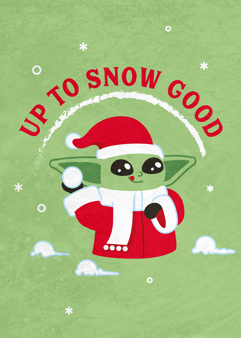 Up to snow good: постер из коллекции Star Wars