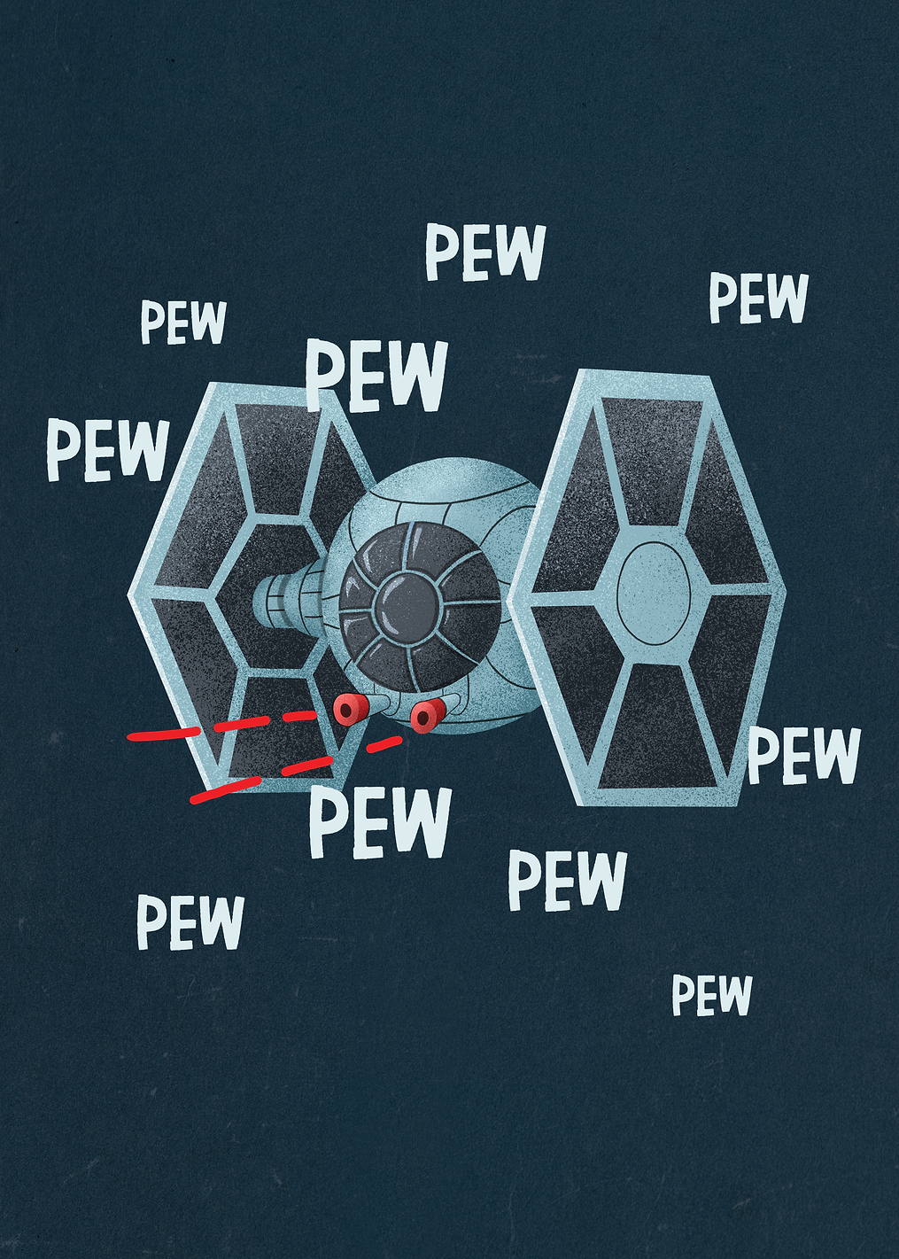 Pew: постер из коллекции Star Wars