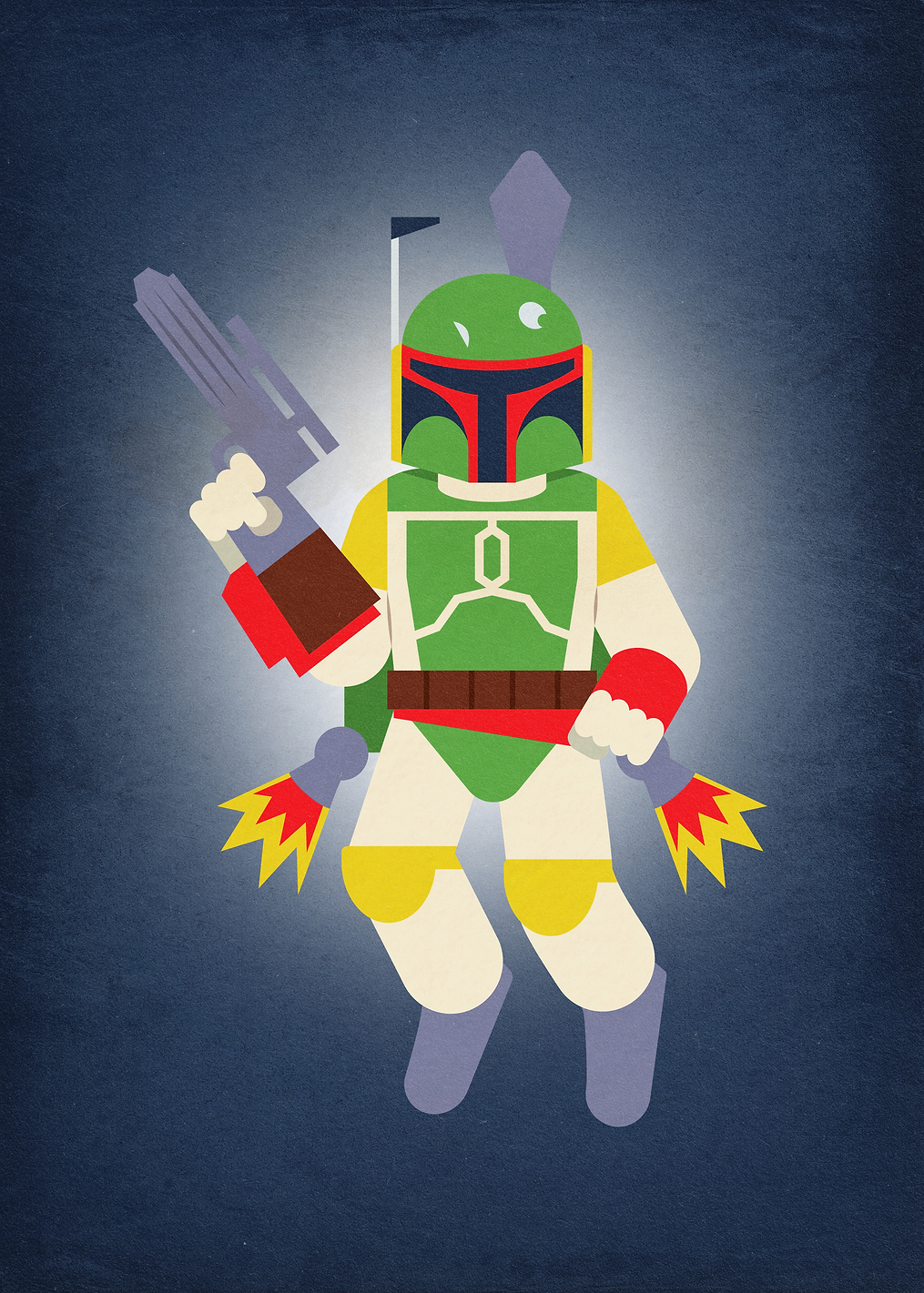 Boba Fett: постер из коллекции Star Wars