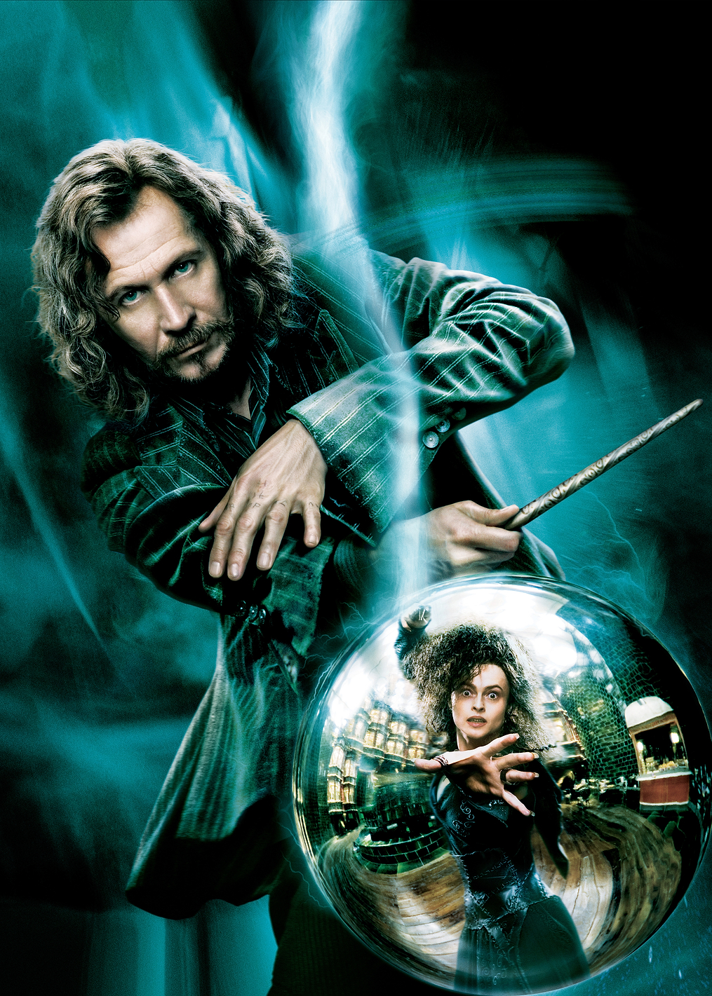 HP5 Sirius and Bellatrix: постер из коллекции Wizarding World