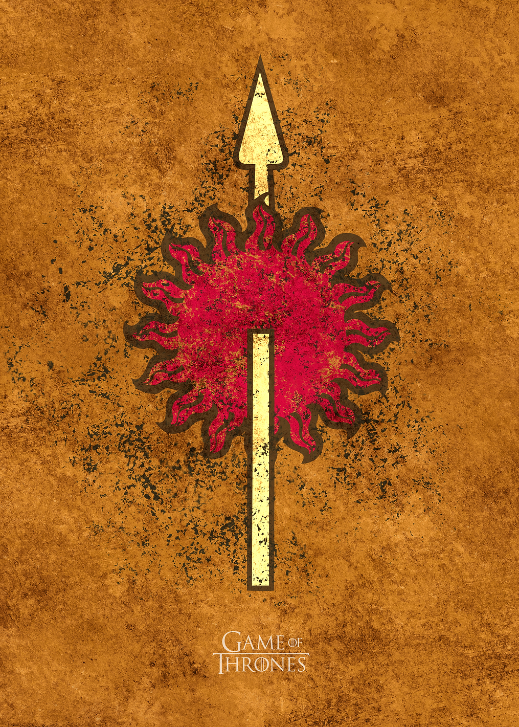 Martell Dark Sigil: постер из коллекции Game of Thrones