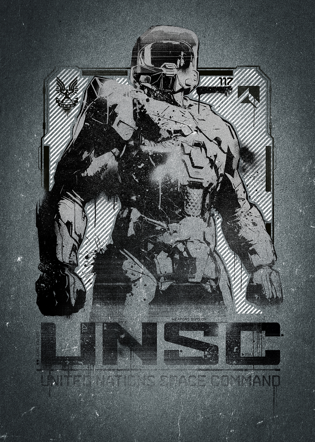 UNSC Poster: постер из коллекции HALO Game