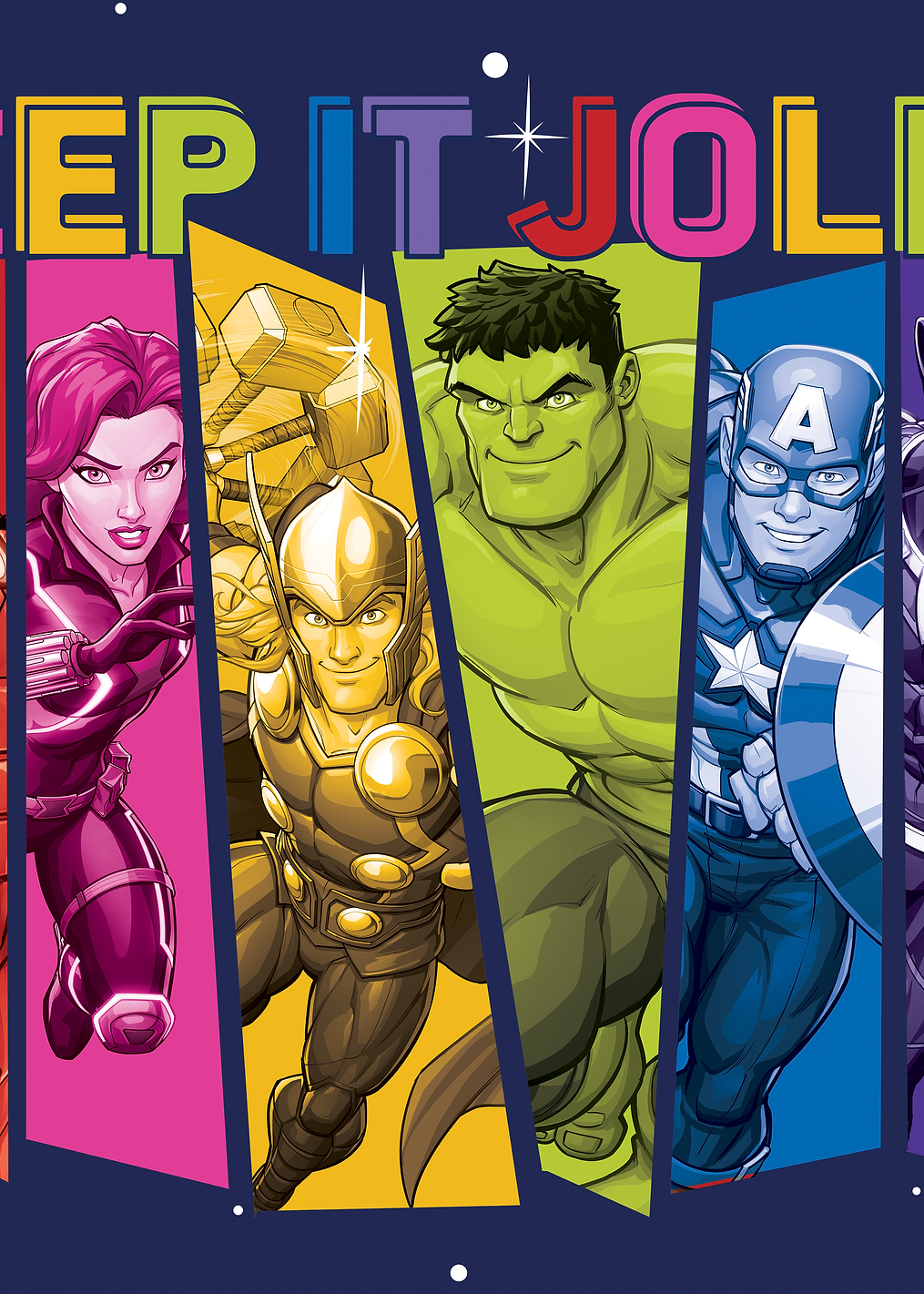 Keep it Jolly: постер из коллекции Marvel