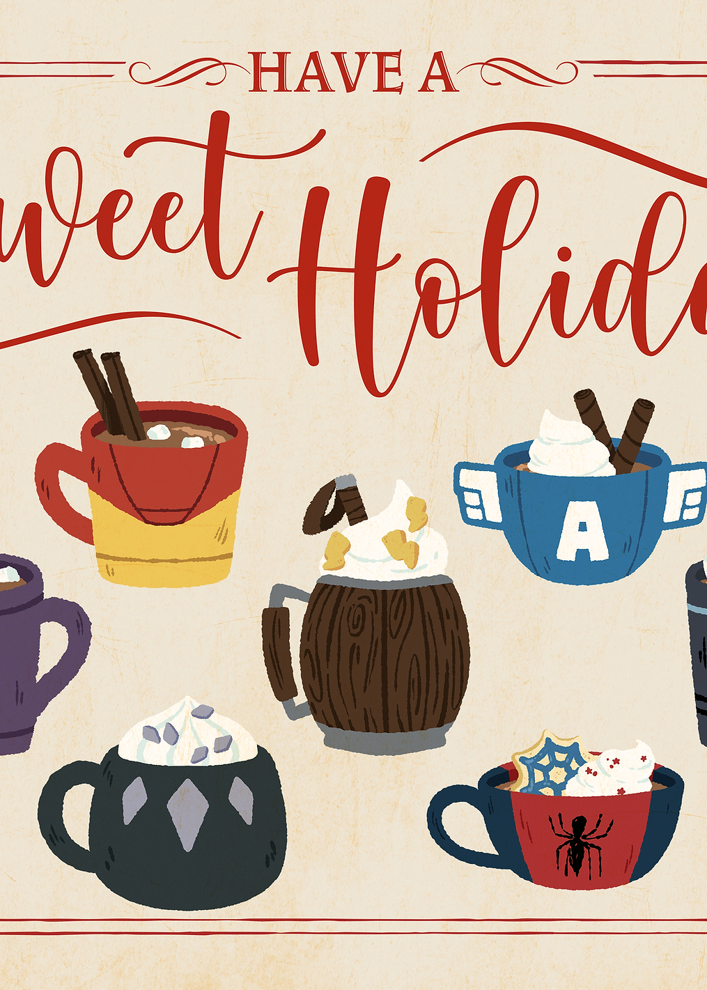 Sweet Holiday: постер из коллекции Marvel