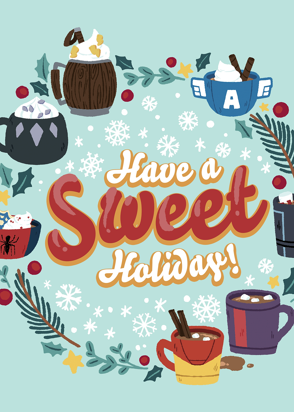 Have a sweet holiday: постер из коллекции Marvel