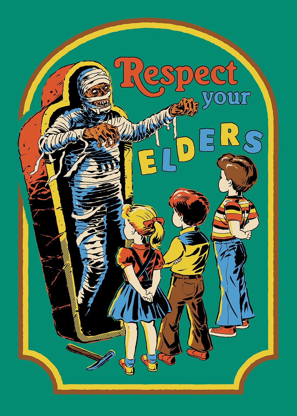 Respect your elders: постер из коллекции Steven Rhodes