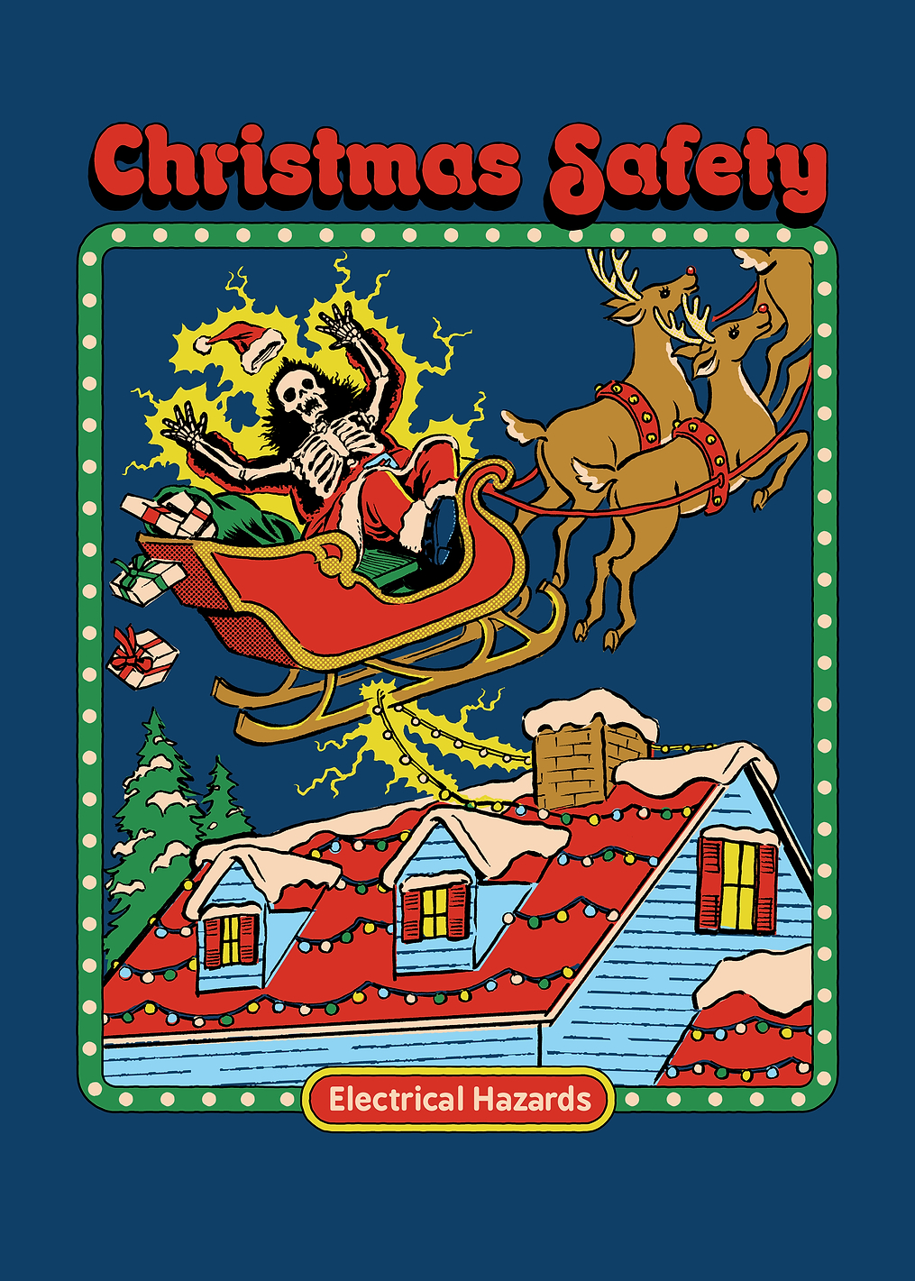 Christmas safety: постер из коллекции Steven Rhodes