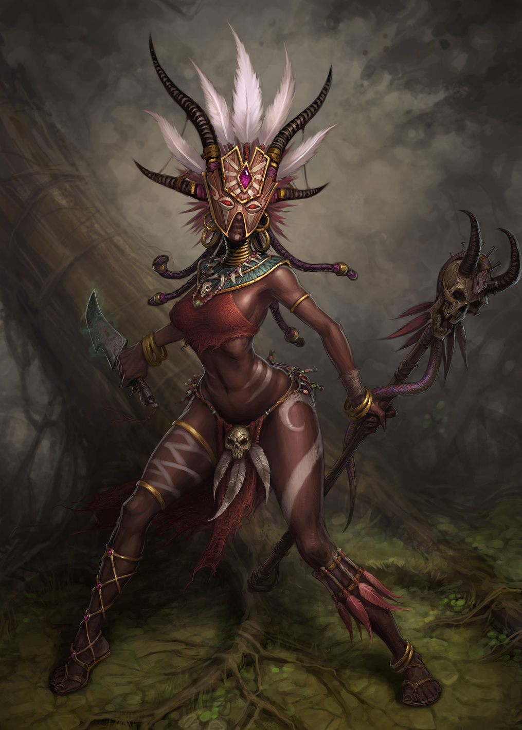Witch Doctor: постер из коллекции Diablo